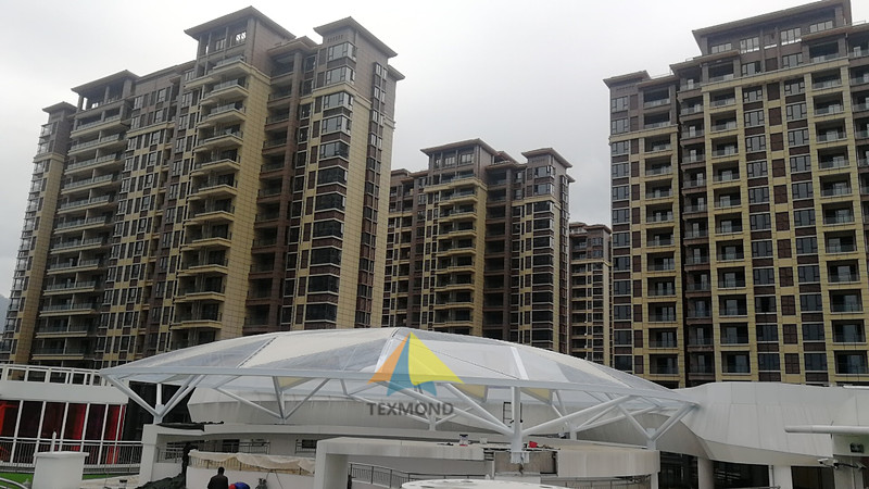 Fujian Longyan kindergarten ETFE membrane structure