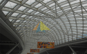 Guangzhou South Railway Station ETFE membrane structure