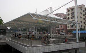 Dongguan Machong Cultural Square membrane structure