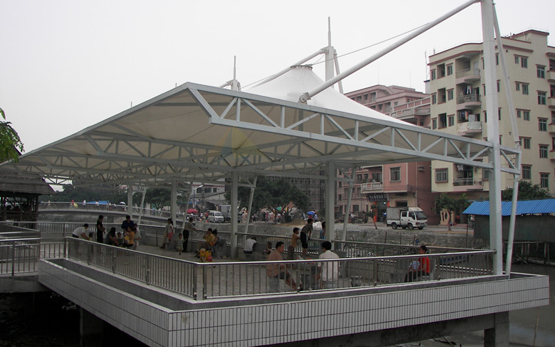 Dongguan Machong Cultural Square membrane structure