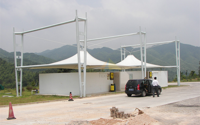 Ganjing toll booth of Ganyue Expressway