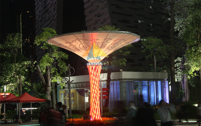 The first Guangzhou lighting Festival membrane structure