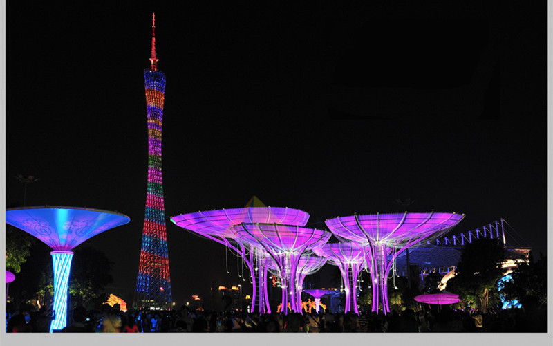 The first Guangzhou lighting Festival membrane structure